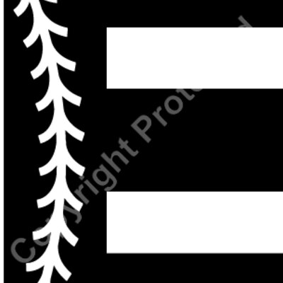 Baseball Alphabet E left Thumbnail