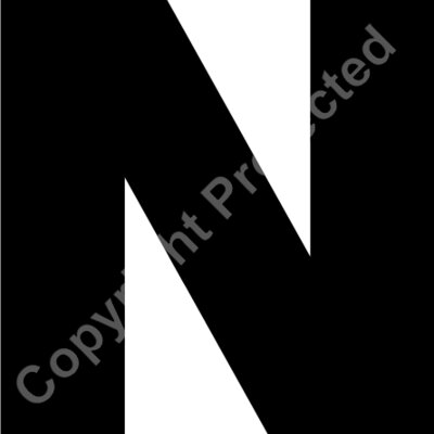 Baseball Alphabet N center Thumbnail