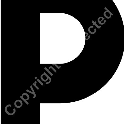 Baseball Alphabet P center Thumbnail