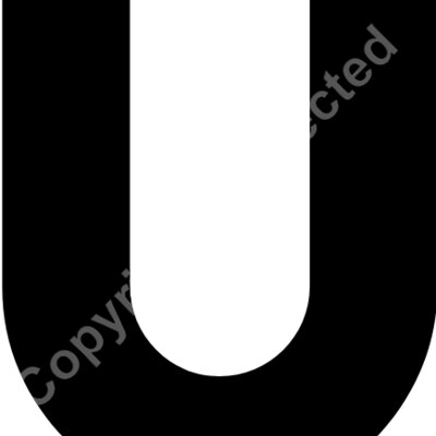 Baseball Alphabet U center Thumbnail