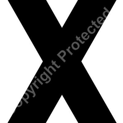 Baseball Alphabet X center Thumbnail