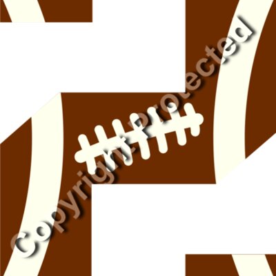 football numbers  3  Thumbnail