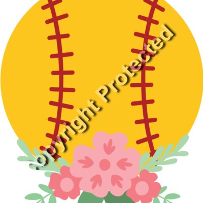 Basball and Flowers Thumbnail