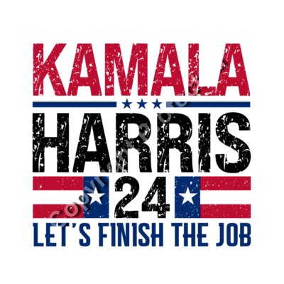 Kamala Harris 2024 campaign graphic with slogan and patriotic flags design     kamala harris 202 Thumbnail