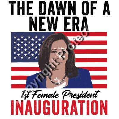kamala harris 2024 inauguration poster dawn of a new era jpg Thumbnail
